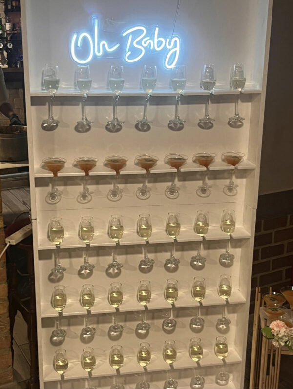 Back drop Prosecco wall